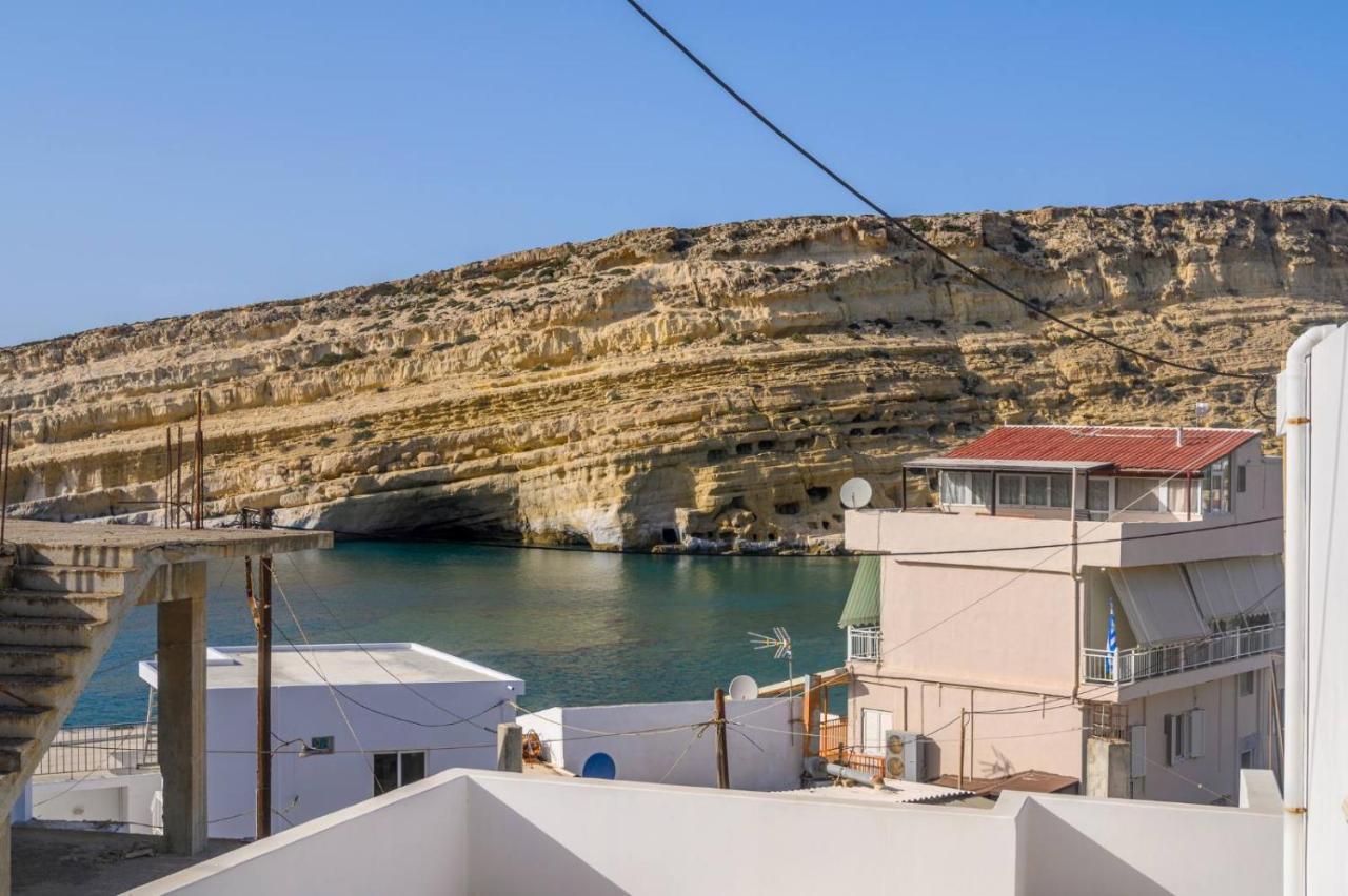Matala * Lux Cave Villa Eksteriør bilde