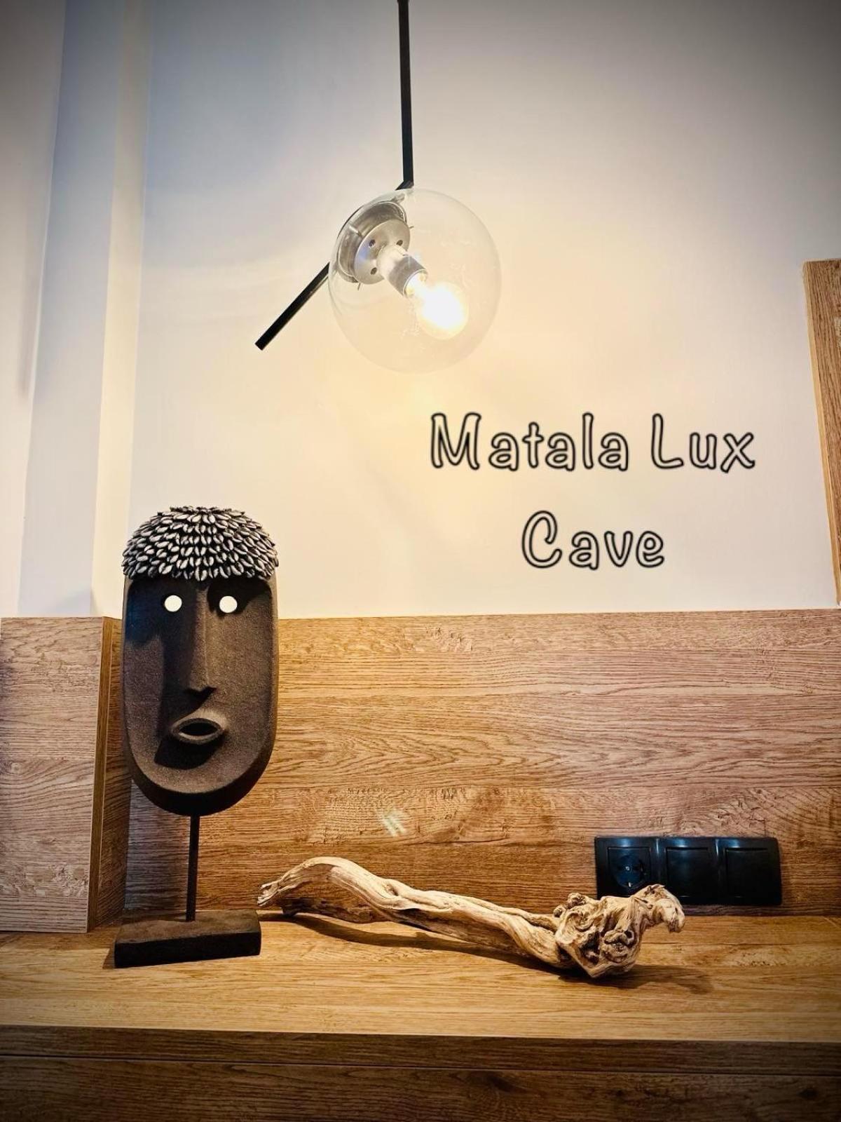 Matala * Lux Cave Villa Eksteriør bilde